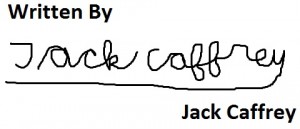 Jack Caffrey Signiture