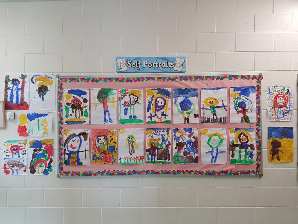 Junior Infant Art St. Anne's National School Ardclough